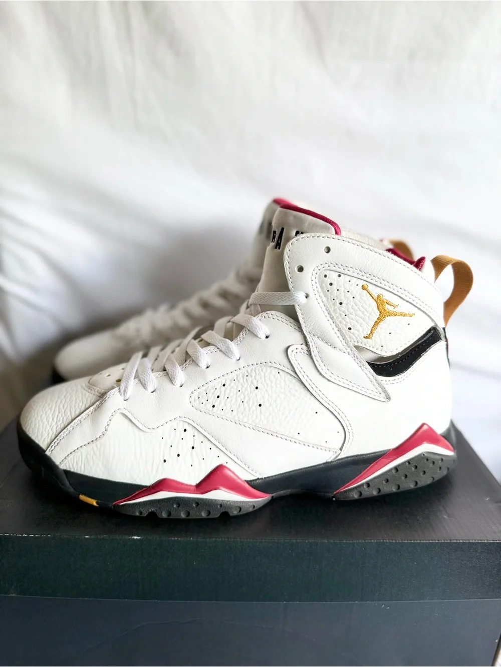 AUTHENTIC Jordan 7 Retro Cardinal size 10 CU9307-106 2022 PRE-OWNED